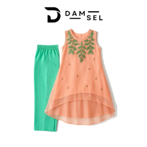 peach blossom dress for girls