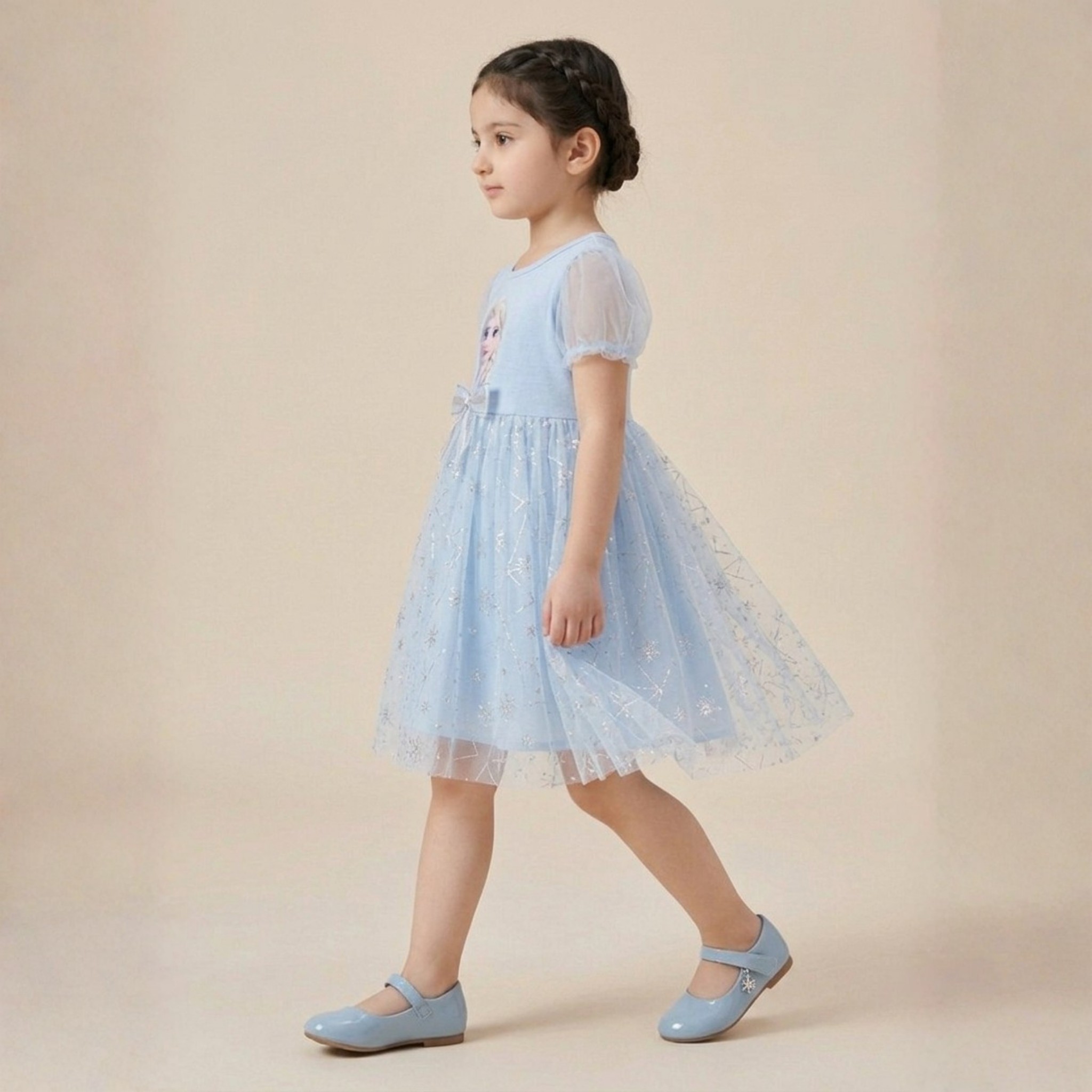 damsel kids imported elsa sky blue net frock – princess party dress for girls damsel kids imported elsa sky blue net frock – princess party dress for girls