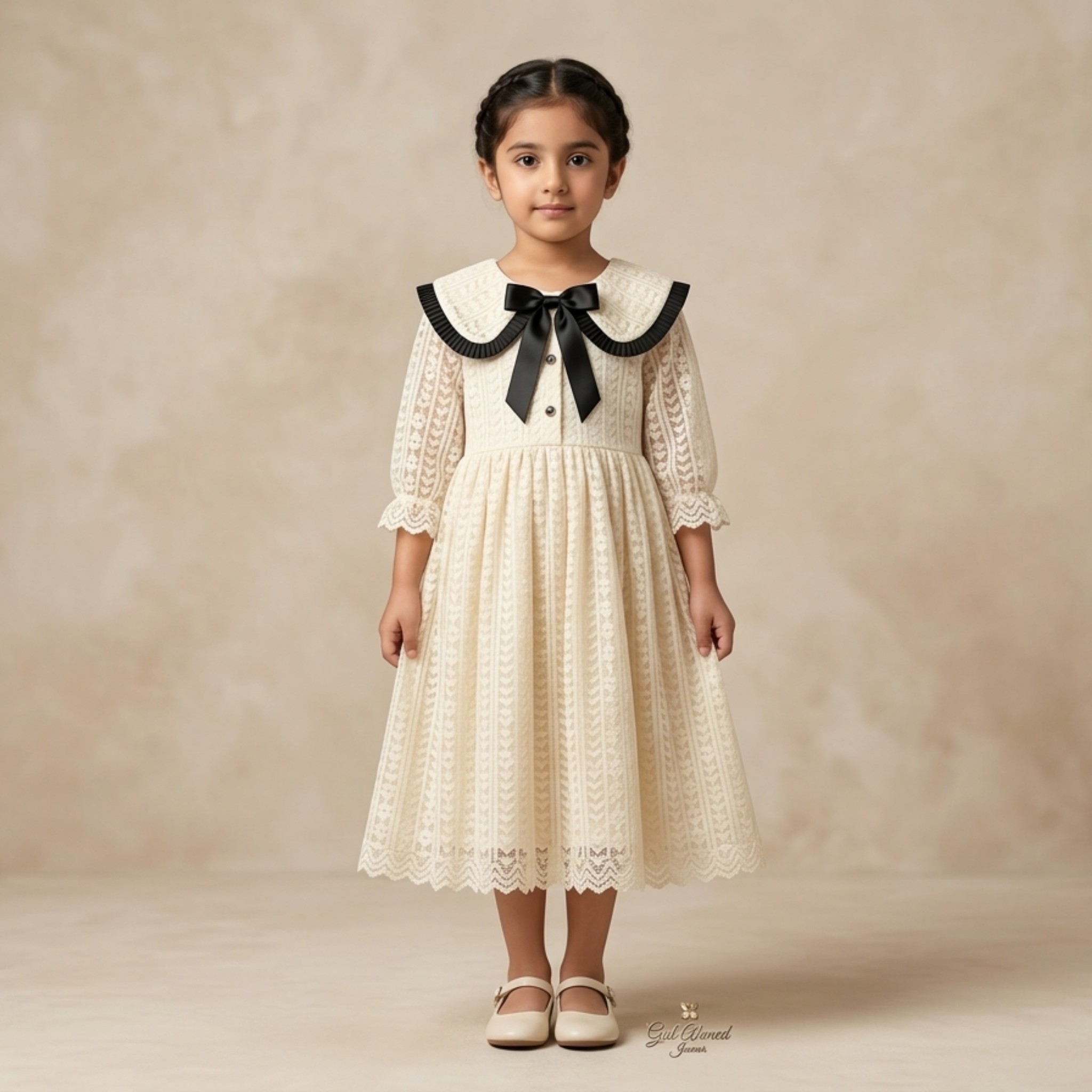 damsel kids peach cotton lawn frill frock with matching pouch – embellished party dress damsel kids peach cotton lawn frill frock with matching pouch – embellished party dress